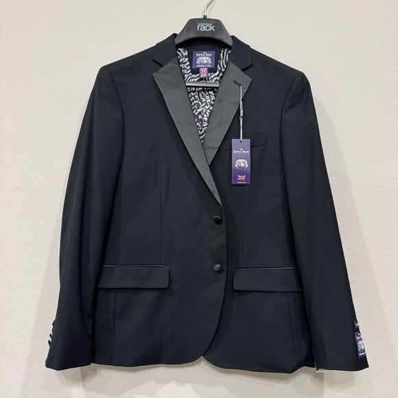 Savile Row Tuxedo 42S Berwick Slim Fit Brit Skinny - Picture 2 of 16